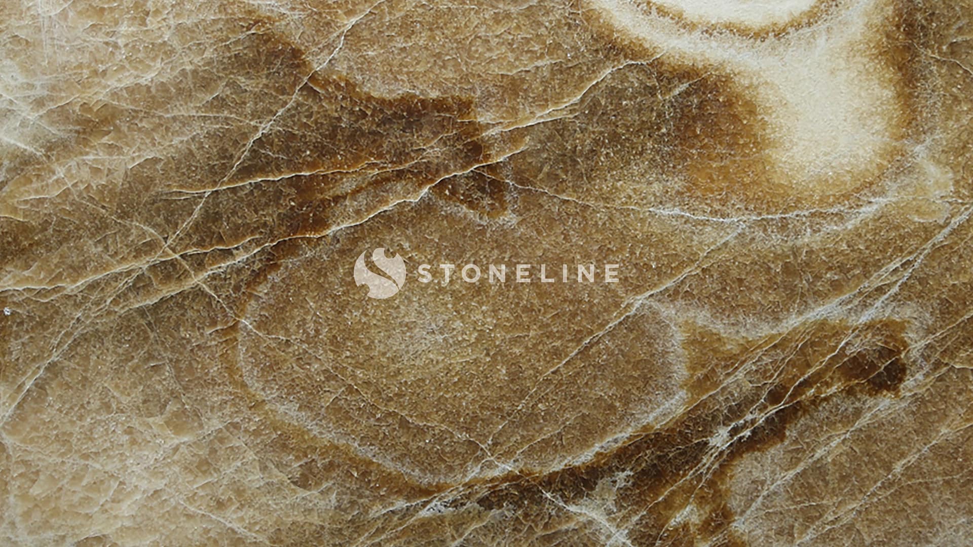 Close-up of brown marble texture with patterns
