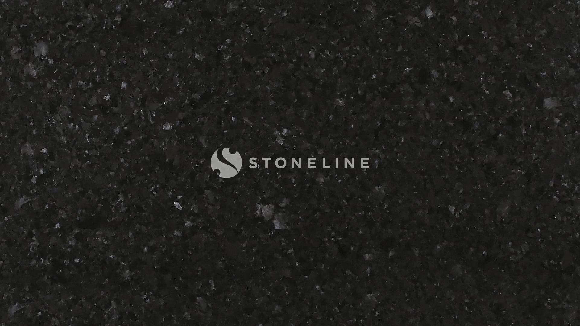 Closeup of black granite texture surface.