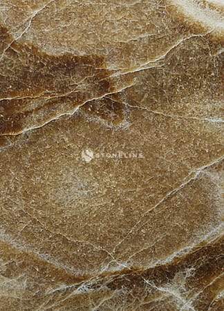 Close-up of brown marble texture with patterns