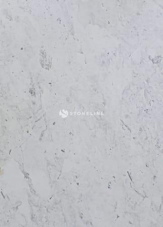 White marble texture with subtle gray veining.