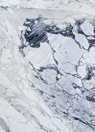 Close-up of white and gray marble texture
