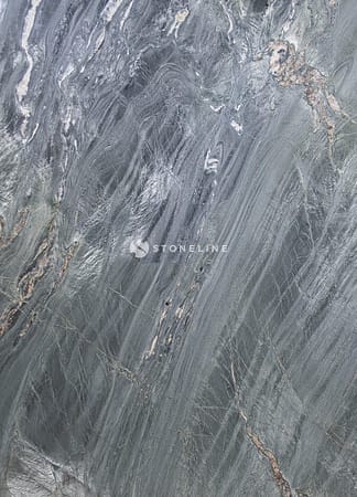 Close-up of textured gray marble surface