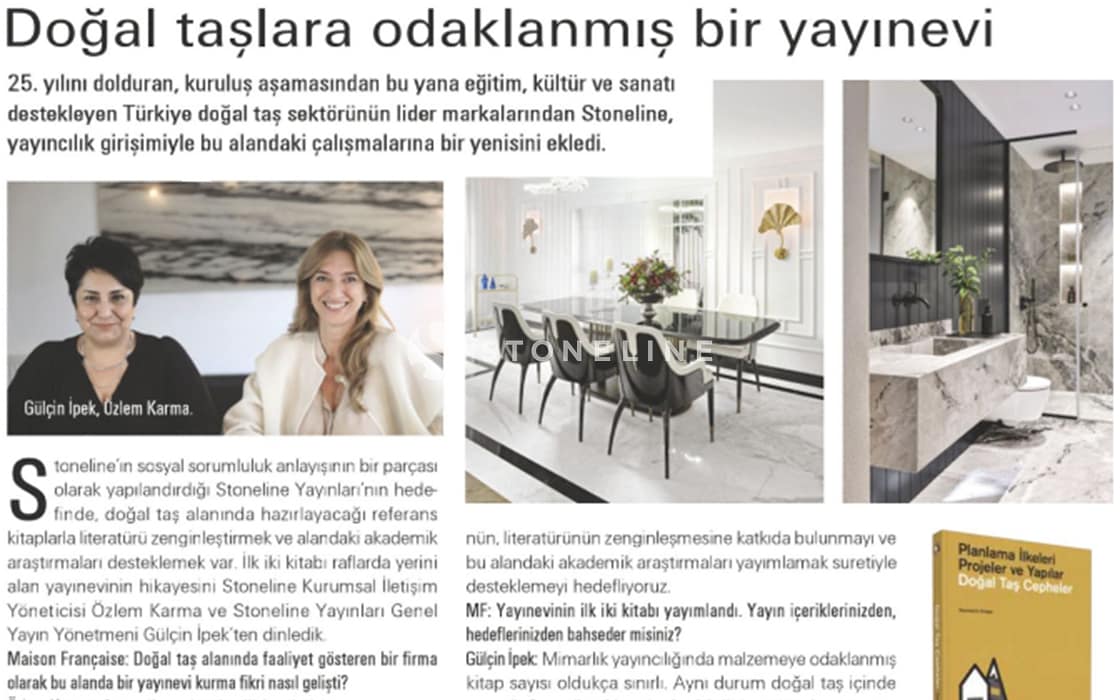 Publishing house focused on natural stones.