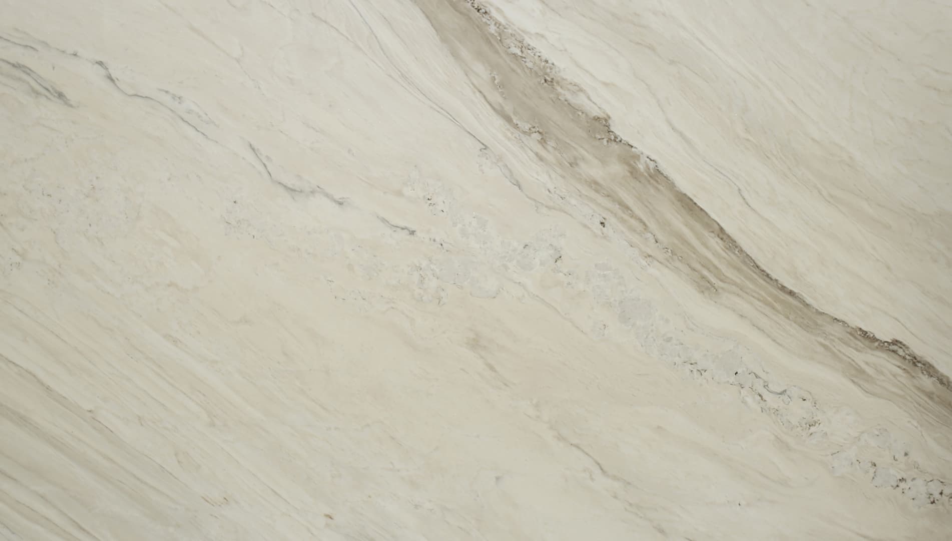 Creamy marble texture with diagonal veins