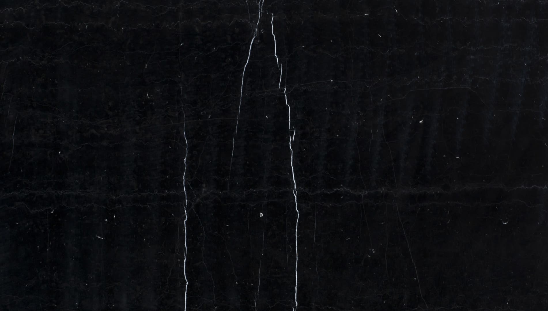 Black marble texture with white veins