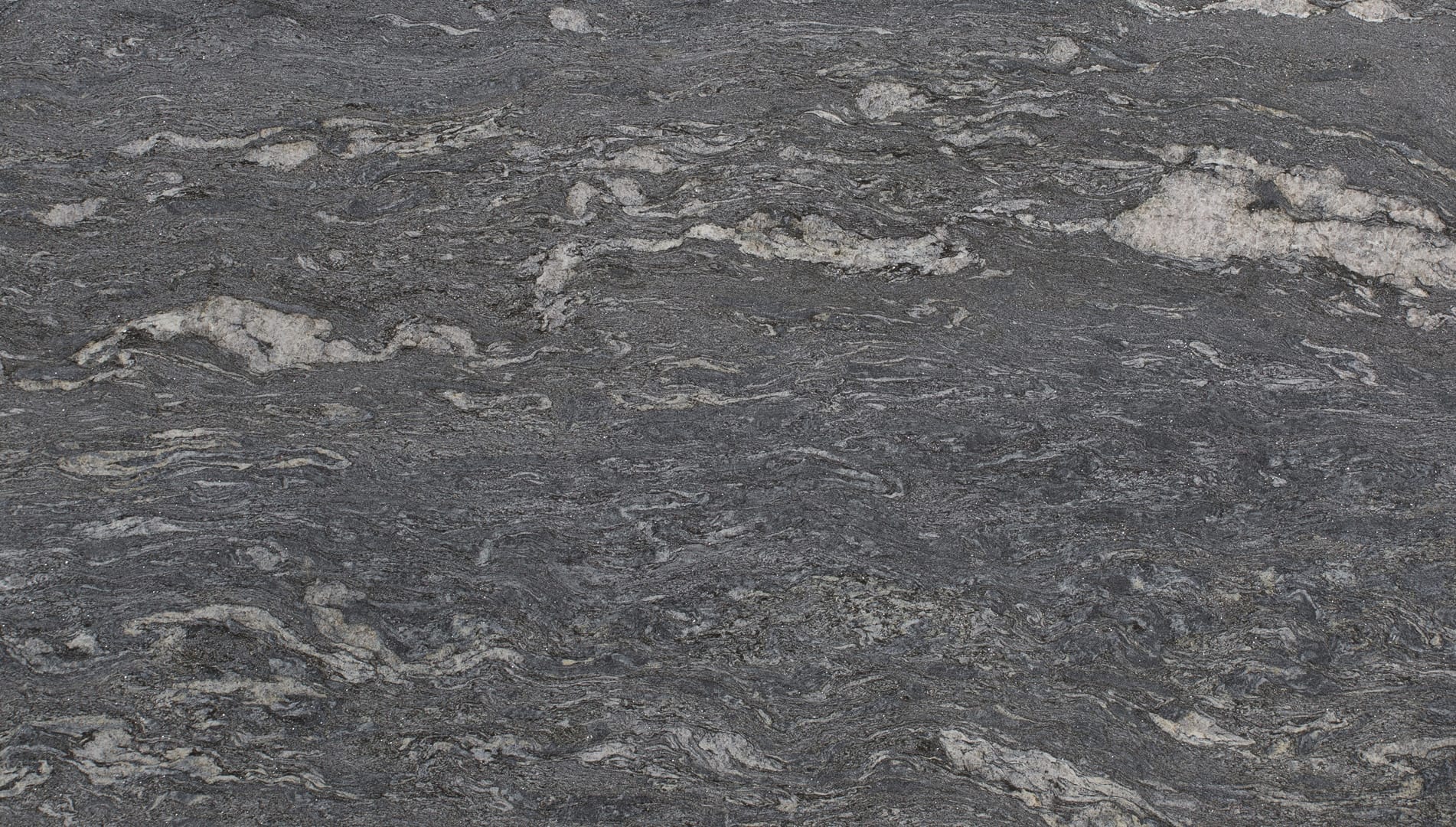 Close-up of black and white marble texture.