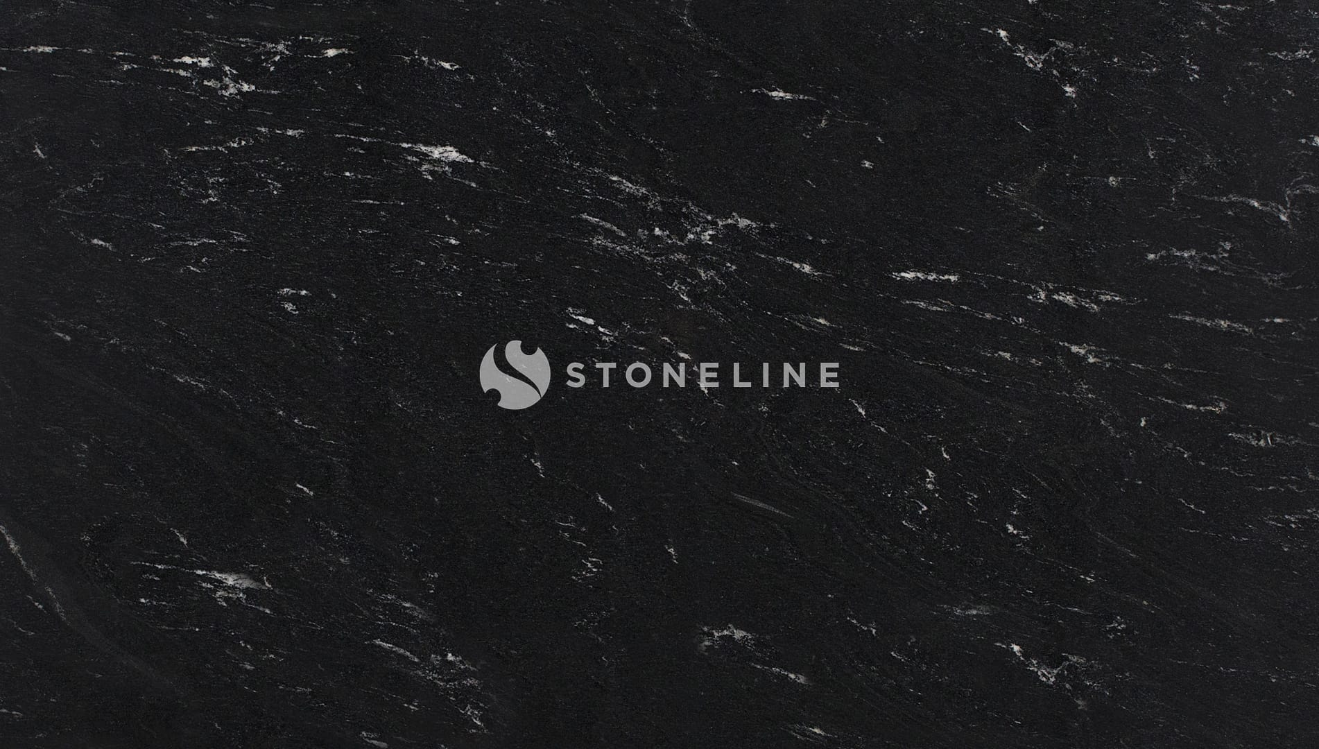 Black textured marble surface with white veins