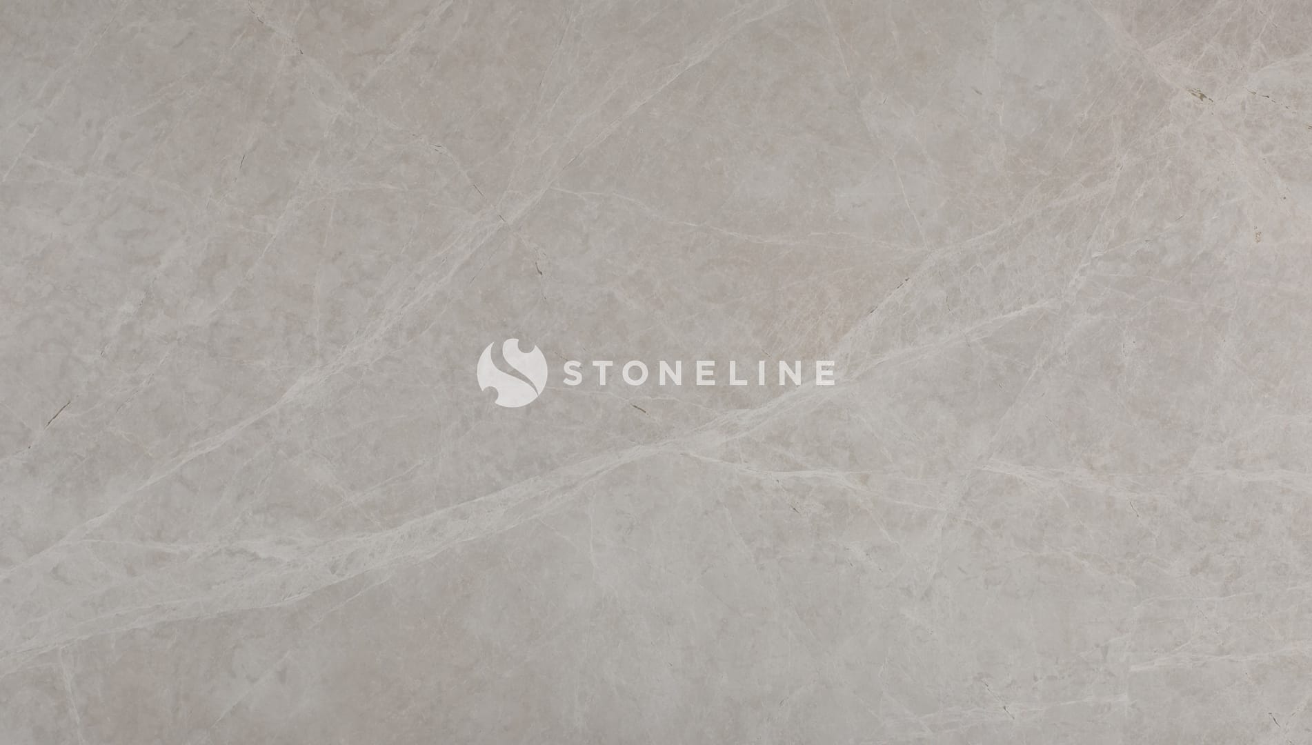 White marble surface with light gray veining
