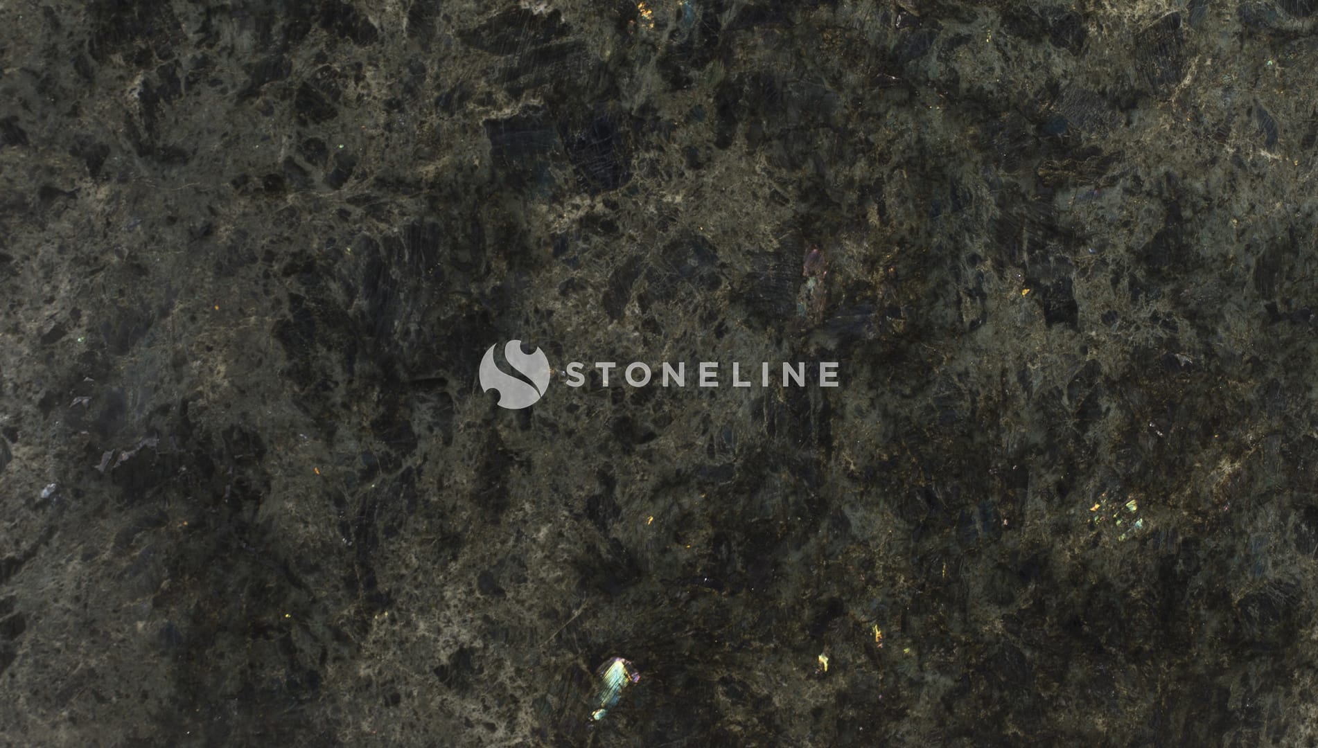 Dark granite stone texture with reflections