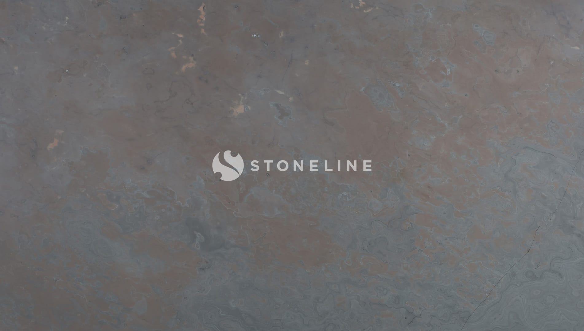 Abstract marbled blue and brown texture background.