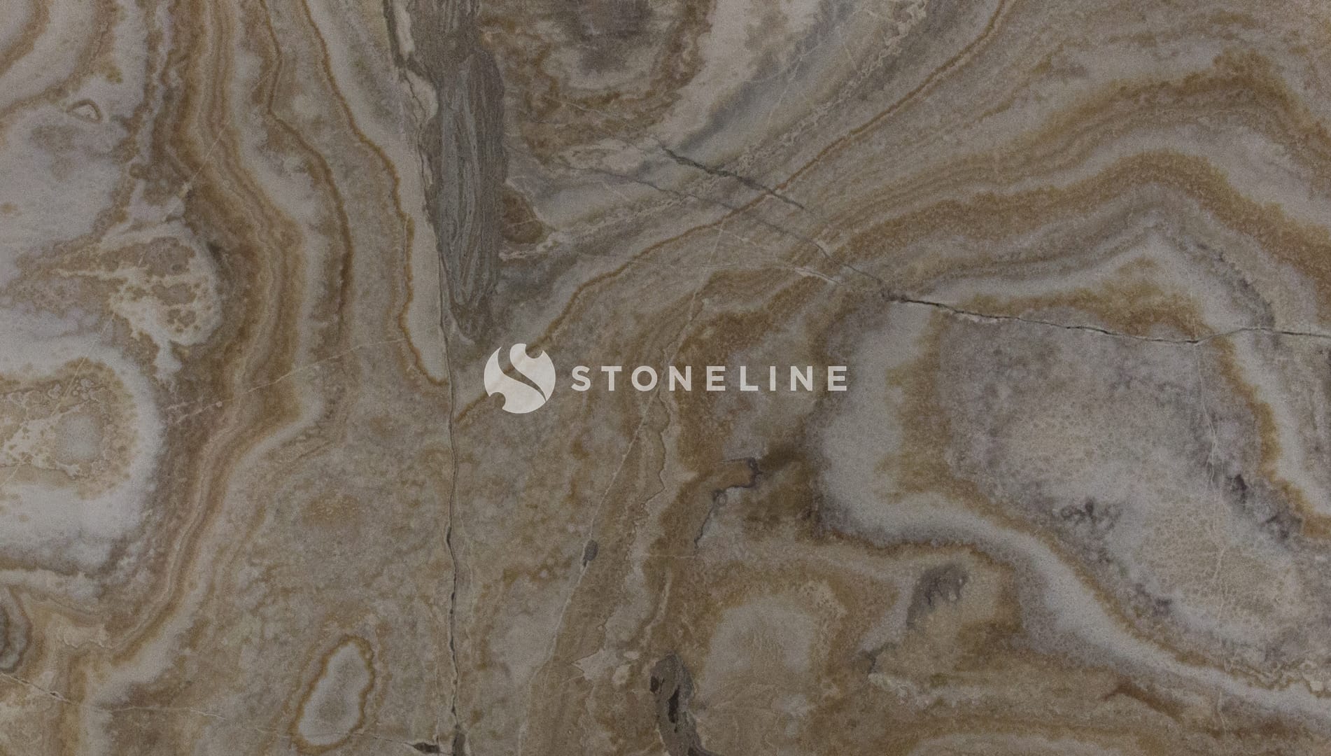 Close-up of textured brown and gray marble surface.