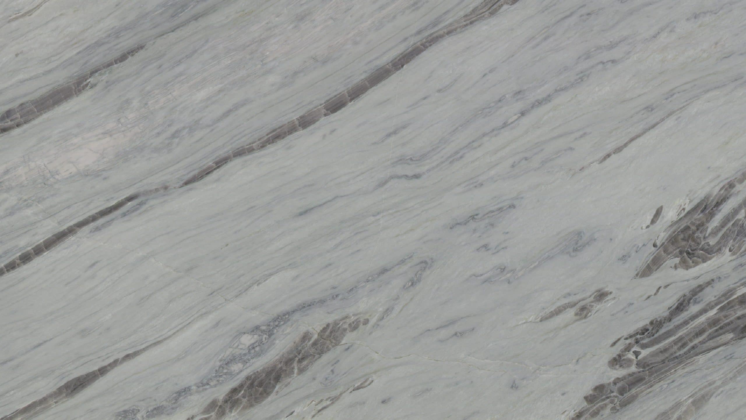 Light gray marble with dark veins texture