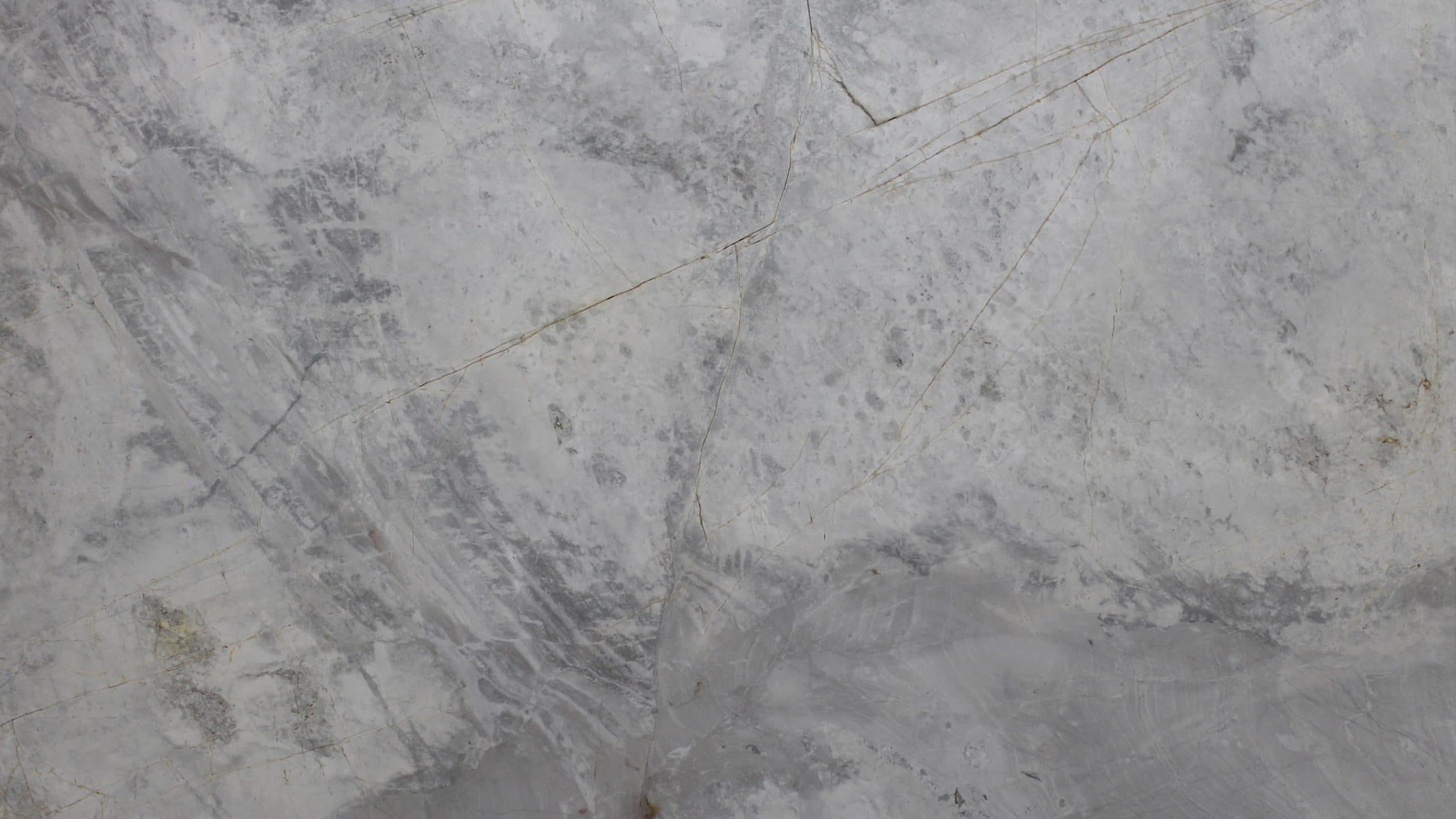 Close-up of gray marble texture with veins