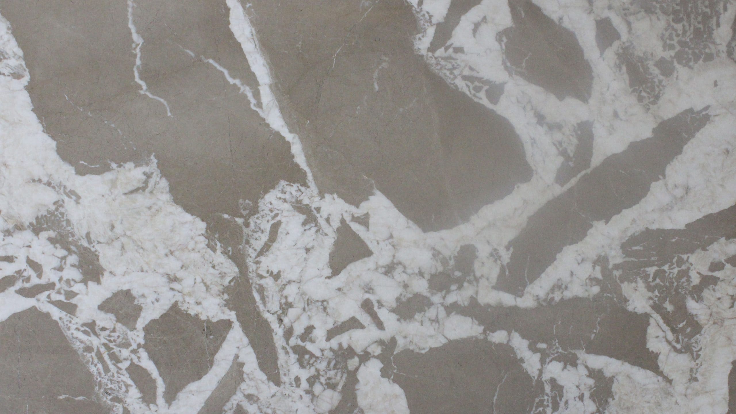 Close-up of brown and white marble texture