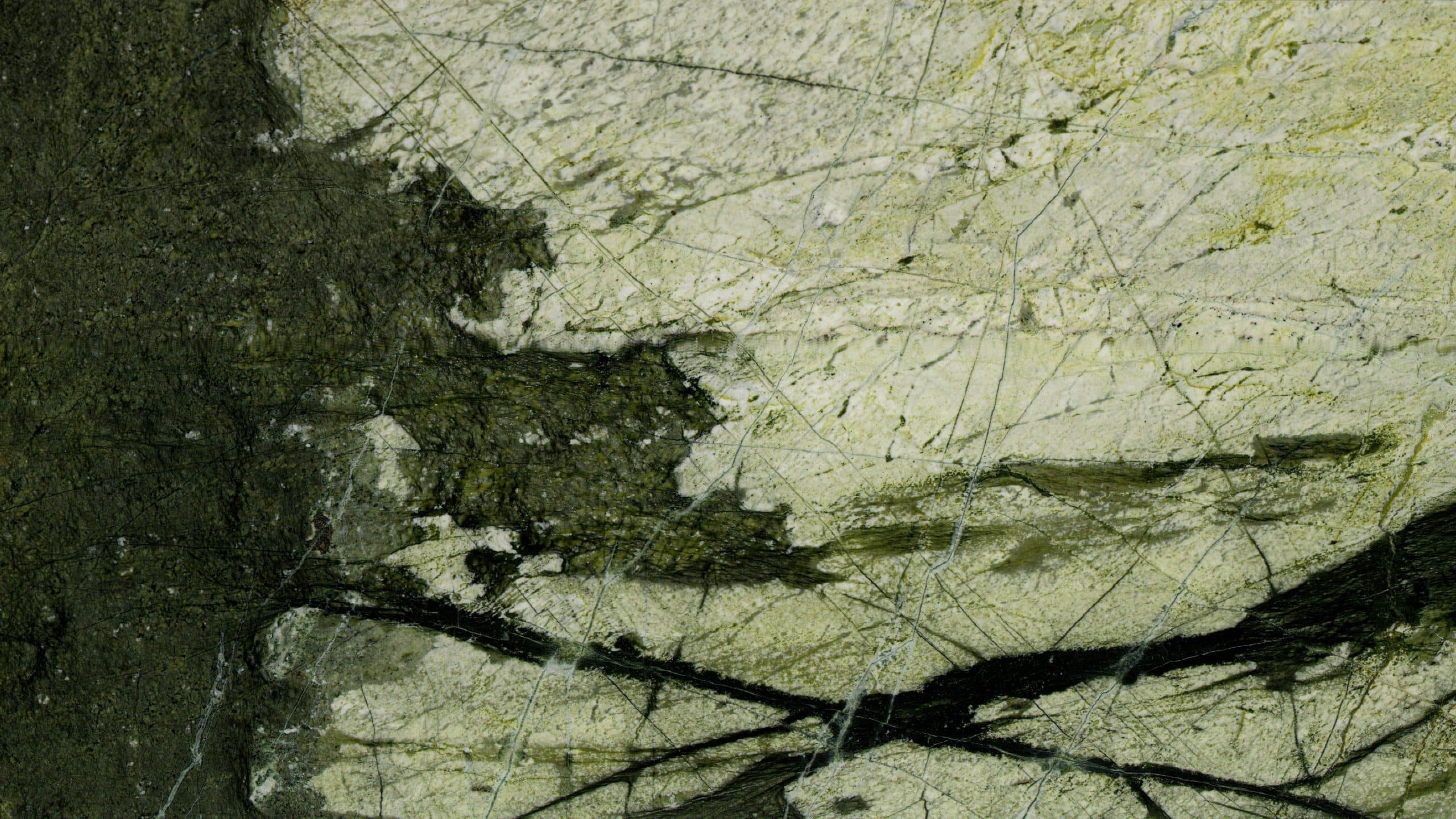 Green marble texture with dark veins