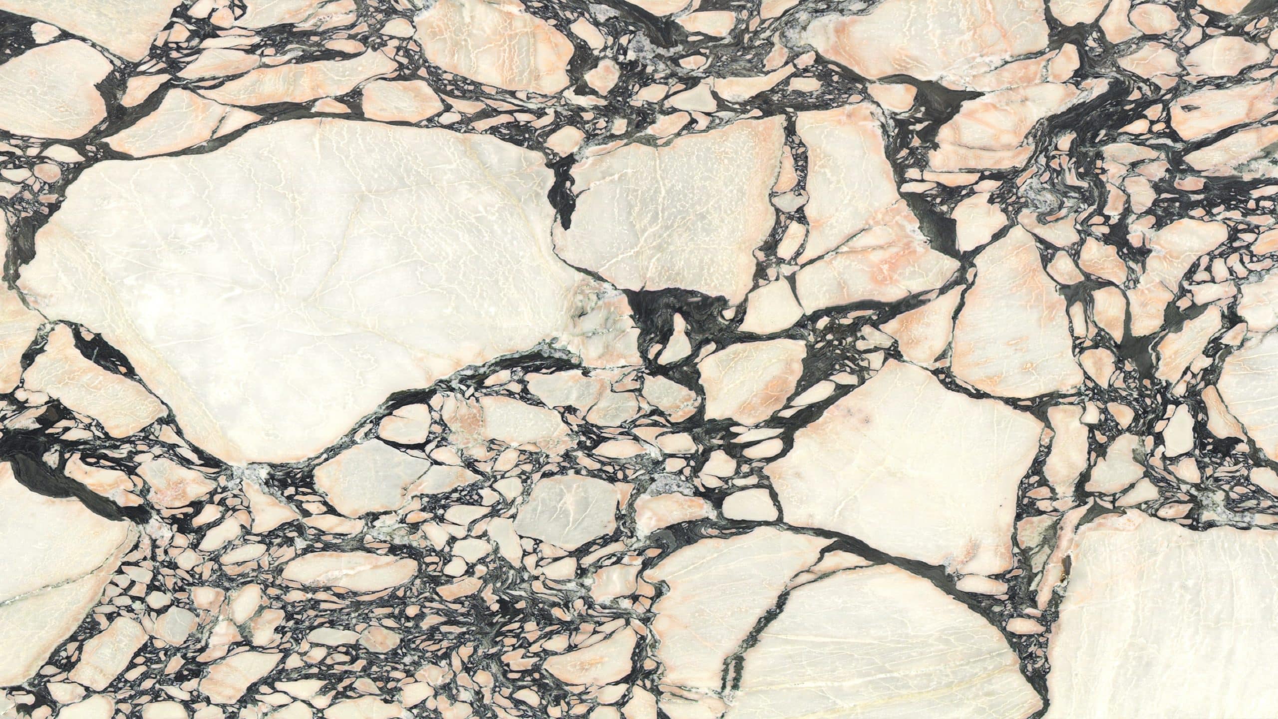 Abstract black and white marble texture pattern