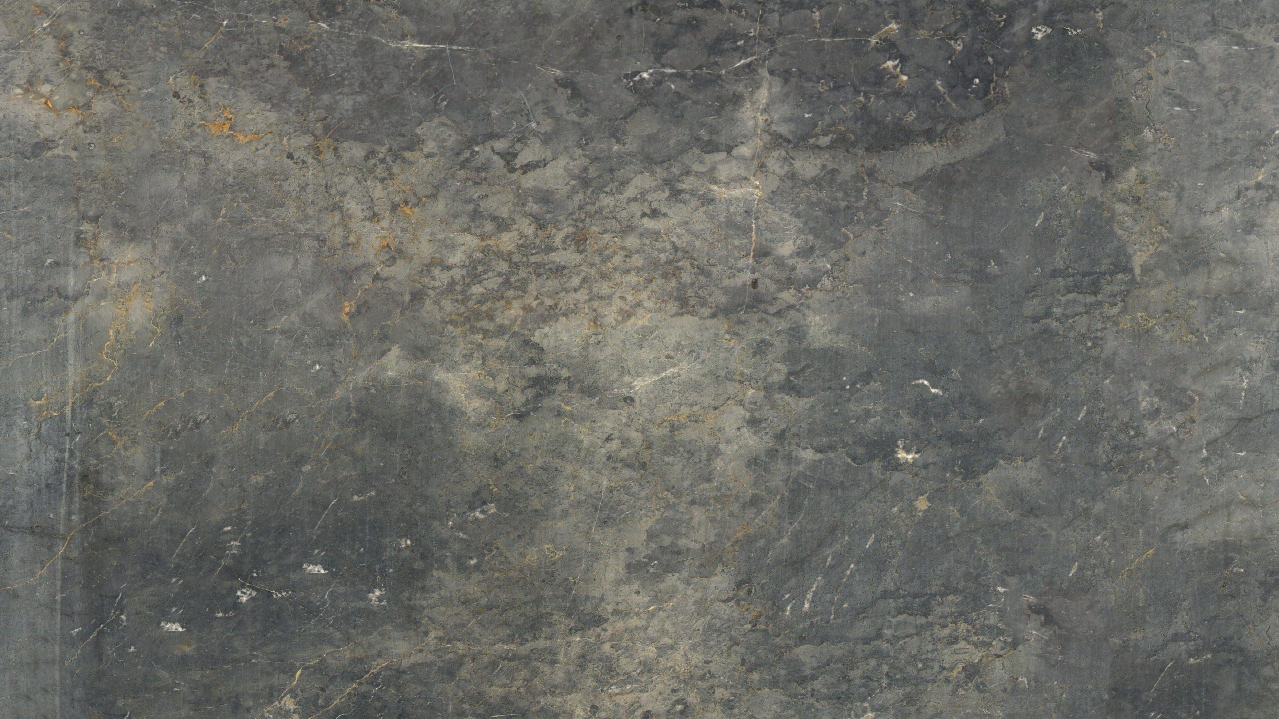 Close-up of dark, textured stone surface.