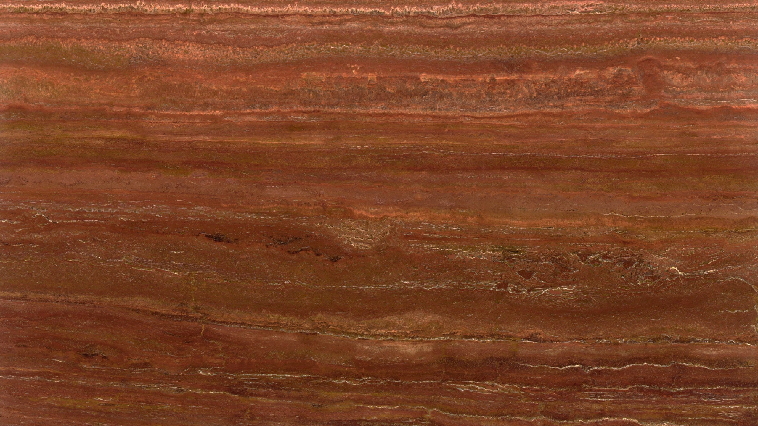 Red and brown layered marble texture