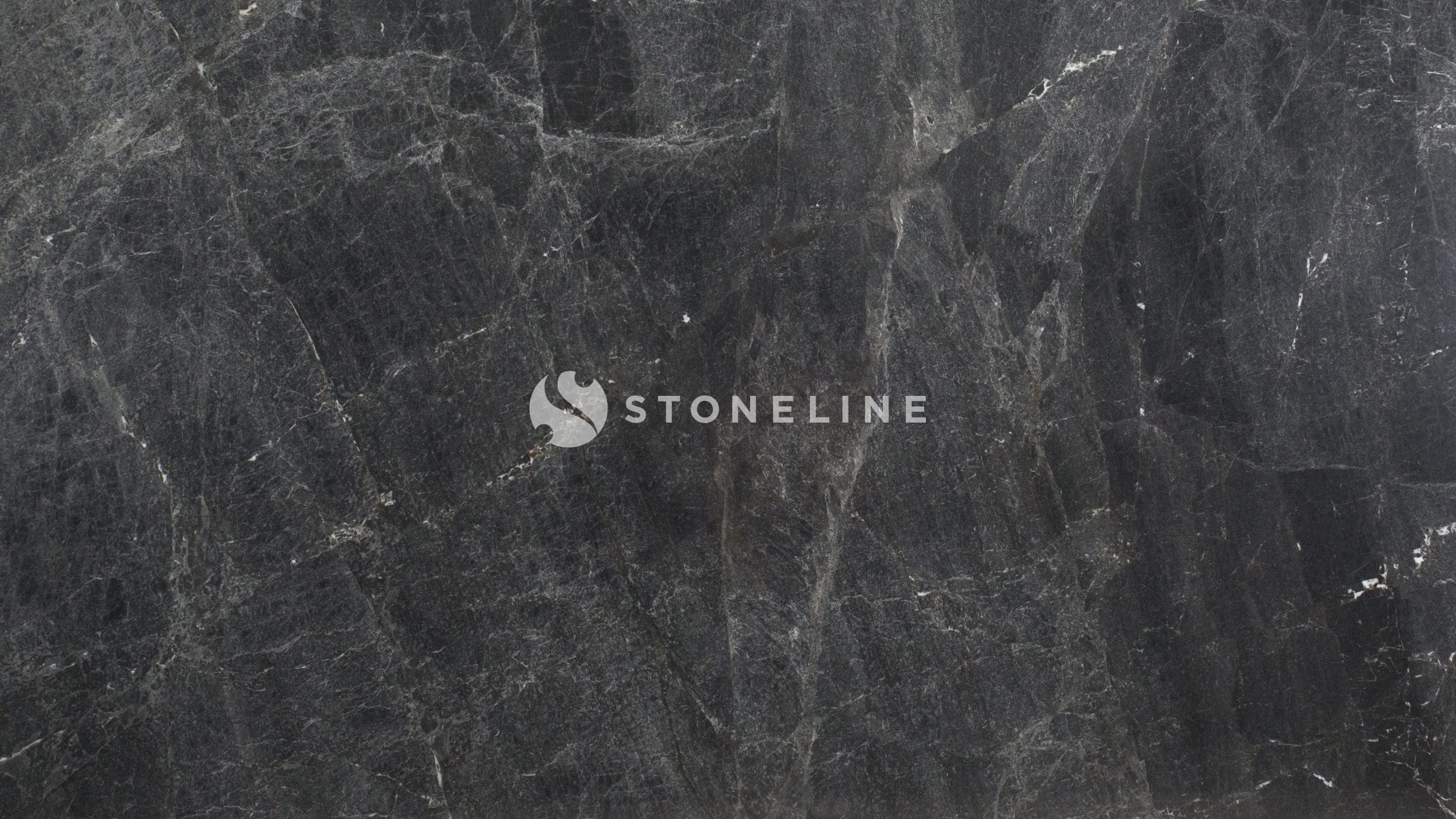 Dark cracked marble texture close-up