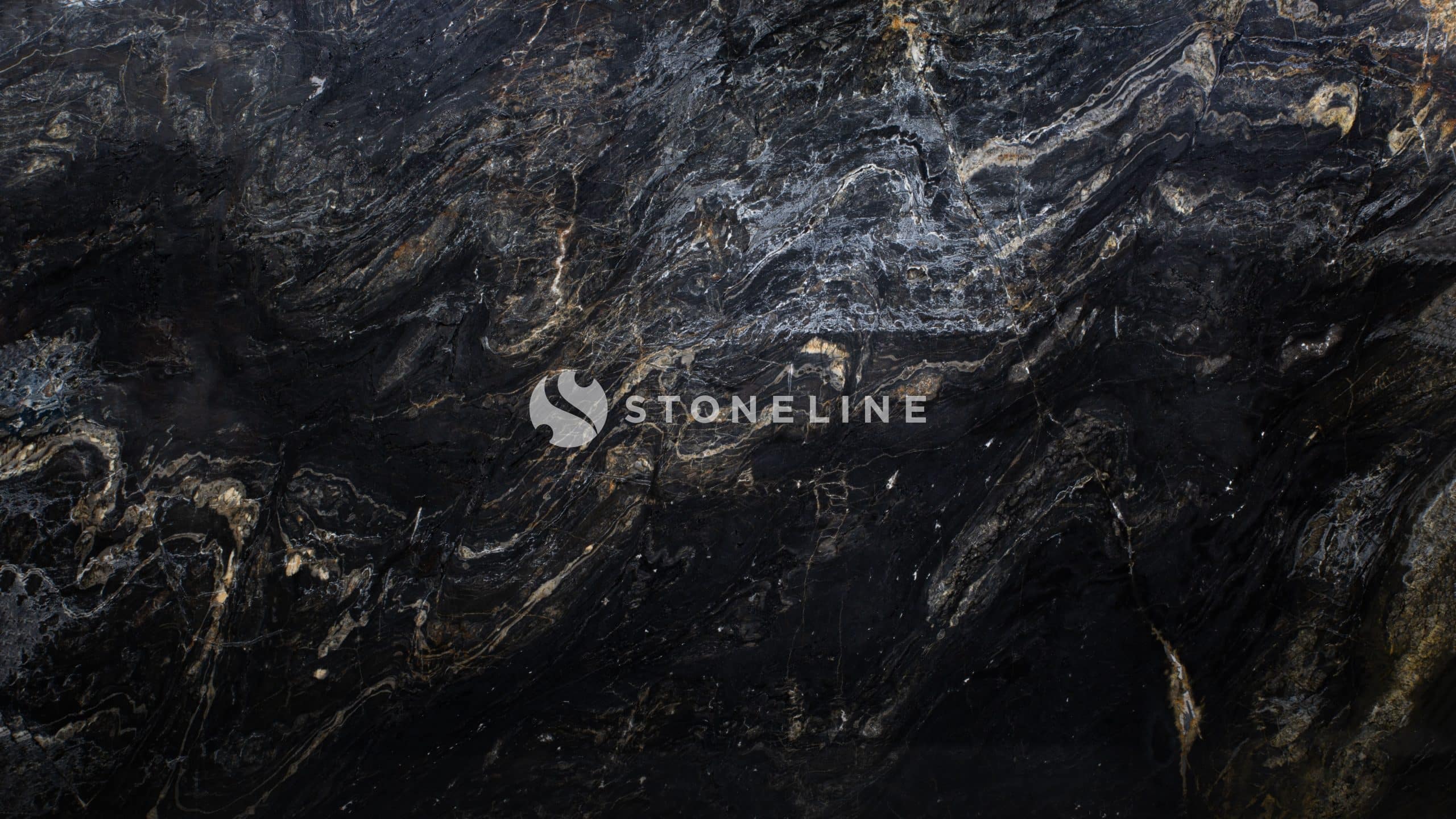 Dark marble texture with natural veins