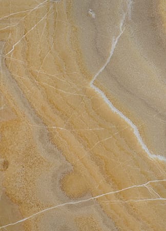 Close-up of polished marble texture with veins.