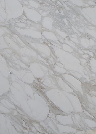 White marble surface with gray veining
