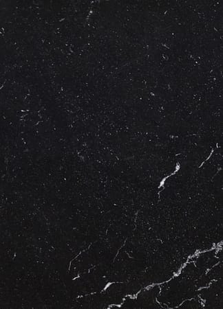 Black marble surface with white veins
