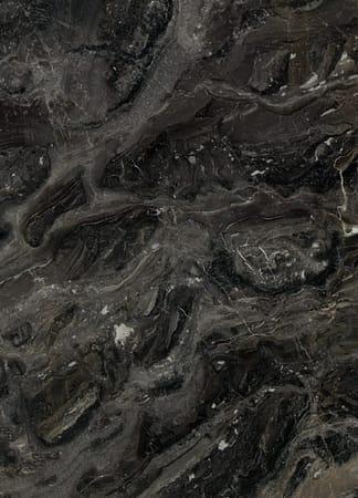 Dark marble texture with intricate veins and patterns.