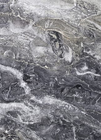 Gray marble texture with swirling patterns.