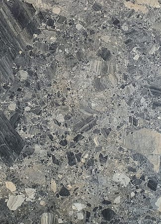 Close-up of textured gray marble surface