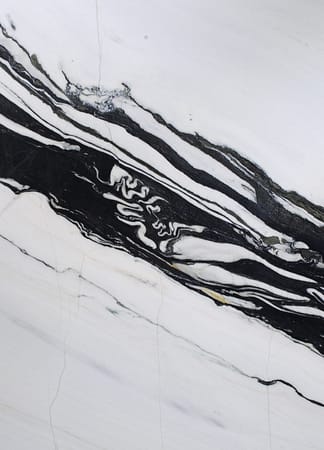Black and white marble texture with veins