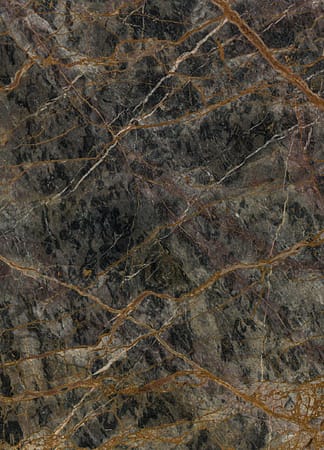 Close-up of a textured stone surface with veins.