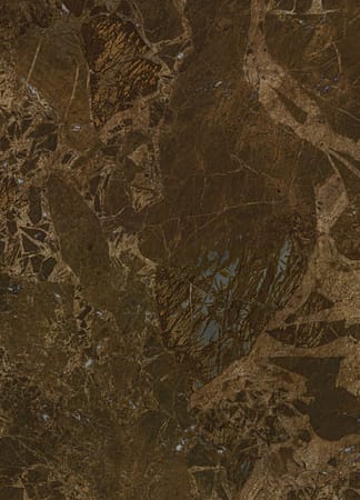 Brown marble texture with white veins pattern