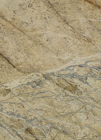 Close-up of textured marble surface with veins.