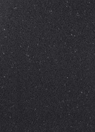 Close-up of black granite surface with speckles.