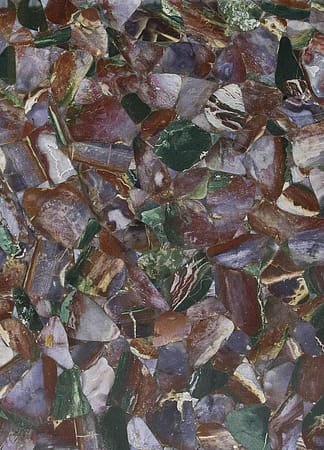 Close-up of colorful marble mosaic texture.