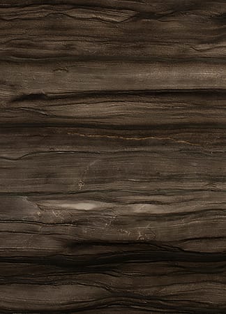 A close-up of dark brown textured wood grain.