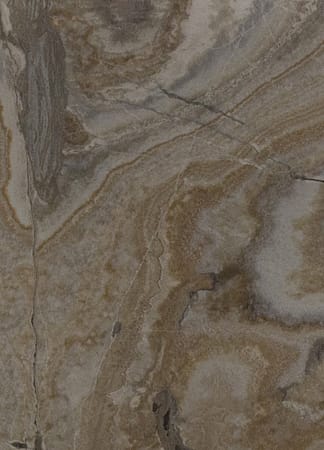 Close-up of textured brown and gray marble surface.