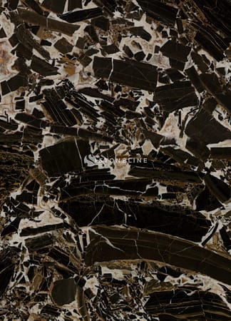 Dark brown and white marble texture pattern