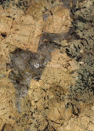 Granite rock texture with earthy colors and patterns.