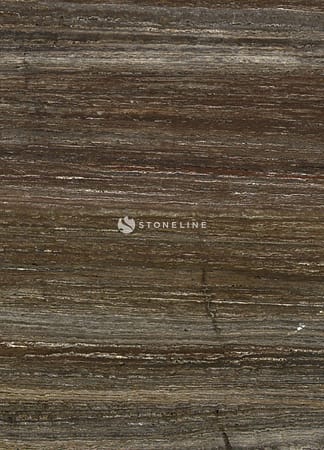 Brown textured marble surface with horizontal veins.