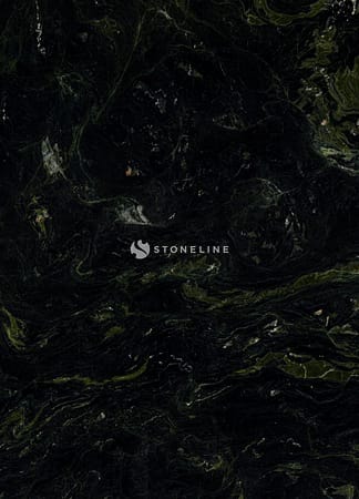 Dark green marble texture with swirling patterns