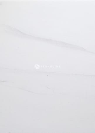 White marble surface with subtle gray veins