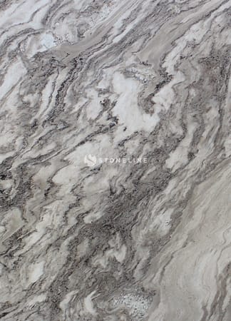 White and gray marble texture close-up