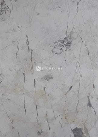 Gray marble texture with natural patterns.