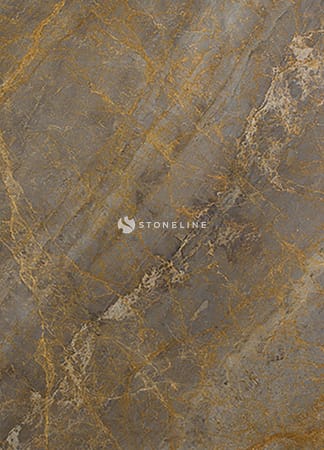 Close-up of textured brown marble surface.