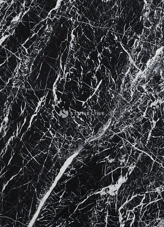 Black marble with white veins texture