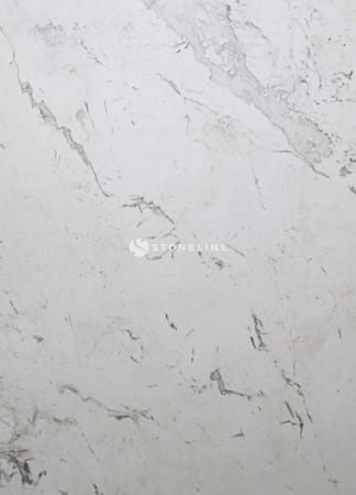 Light marble texture with subtle gray veining.