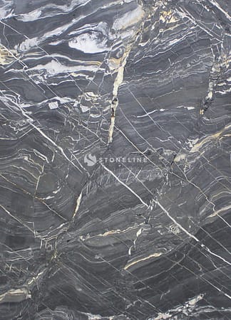 Dark marble texture with light veins