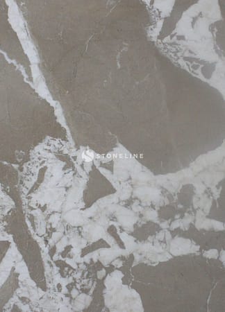 Close-up of brown and white marble texture